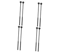 SUPVOX 8pcs Percussion Instrument Mallets Marimba Sticks for Tongue Drum Featuring Marimba Hammer Drum Stick Rubber Handle for Performances