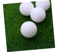 SUPVOX 8pcs Plastic Hollow Golf Balls Lightweight for Indoor Outdoor Swing Practice Training Durable Accessories