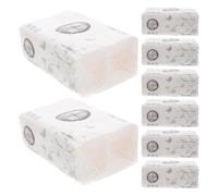 SUPVOX 8pcs Plenty Kitchen Roll Extraction Paper Made from Wood Pulp White Tissue Paper for Kitchen and Restaurant Use Multi-use Household Extraction Type
