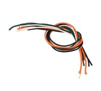 SUPVOX 8pcs Pre-tinned Pushback Guitar Wiring Kit Vintage Style Bass Guitar Cord for Electric Tools Waxed Cloth Wiring