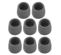 SUPVOX 8pcs Rubber Cane and Crutch Tips for Walkers with 28mm Inner Diameter, Shock Absorption and Weather Resistant Grip, Non-Slip Replacement End Caps Suitable for Seniors and Elderly