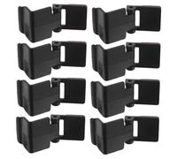 SUPVOX 8pcs Terrarium Lock Buckles for Reptile and Turtle Tanks Secure Escape Aquarium Lid Clips with Sturdy Build Compatible with Amphibian and Tropical Ecosystems Versatile Tank Safety