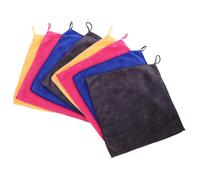 SUPVOX 8pcs Washable Small Animal Pet Blankets Reusable Absorbent Cage Liners for Guinea Pig Hamster Cozy Bedding Mats in Pink Blue Gray Orange and Soft