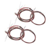 SUPVOX 8sets Colorful Guitar Strings Replacement Kit Acoustic Steel Strings for Folk Guitar Crafting and Maintenance Supplies