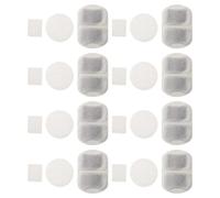 SUPVOX 8sets Replacement Filter Cartridges for Cat Water Fountain Pet Water Dispenser Filters Pre-filter Sponges for Household Use
