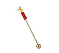 SUPVOX 90cm Gold Stainless Steel Conducting Baton Resin Part for Orchestra and Marching Band Performance