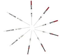 SUPVOX 9pcs Fountain Pen Ink Absorber Converter Set with Elastic, and Metal Fillers Compatible with Euro-standard Pens for Smooth Ink Refilling and Writing Accessories