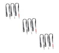 SUPVOX 9pcs Pet Whistle Training Tool Lanyard for Dog Bark Control Lightweight Sound Device for Fast Training Suitable for Breeds Black