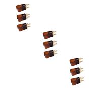 SUPVOX 9pcs Practical String Adjuster for Erhu Brass Erhu Fine Tuner String Instrument Accessory for Music Tuner Random Color