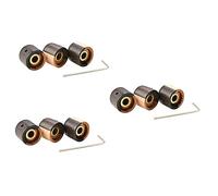 SUPVOX 9pcs Professional Guitar Volume Tone Control Knobs Bass Knobs Replacement for Electric Guitar