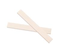 SUPVOX Acoustic Guitar Blank Bone Nut Guitar Saddle Blank 80x11x3mm Bone Nut String Mandolin Banjo
