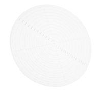 SUPVOX Acrylic Quilting Ruler 10In Centering Template for Sewing and Patchwork Crafting Measurement Markings