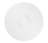 SUPVOX Acrylic Record Mat Turntable Mat for Vinyl Record Player White Static Slipmat Protective Pad for Turntables