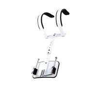 SUPVOX Adjustable Aluminum Alloy Snare Drum Back Frame Marching Snare Drum Carrier Easy to Assemble and Disassemble White Suitable Replacement