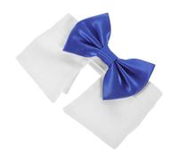 SUPVOX Adjustable Cat Collar with Bow Tie for Pets Formal Tuxedo Neck Accessory for Kitten and Cat Suitable for Birthdays Weddings Christmas and Daily Wear