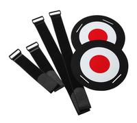 SUPVOX Adjustable Height Soccer Goal Target for Football Training with Nylon and Plastic Material Precision Targeting for Practice Soccer Skills and Team Training