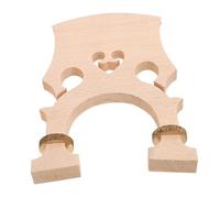 SUPVOX Adjustable Low European Bridge for Cello 3/4 Size Wood Bridge with Rich and Expressive Tone Suitable for Beginners and Students in Music Training Institutions and Performance
