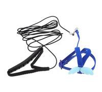 SUPVOX Adjustable Portable Parrot Harness with Lightweight Elastic Flying Leash for Outdoor Bird Training and Control Parrot Accessories for Cockatiels and Birds