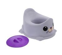 SUPVOX Adjustable Potty Training Chair with Slip Matte Seat Ring Removable Easy to Clean Lid Blue Design for Boys and Portable Toilet Trainer for Home and Travel
