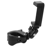 SUPVOX Adjustable Rotating Clarinet Phone Lyre Clip Metal Music Stand for Marching Band Secure Clamp Fits Pipe Diameters Recorder Holder for Sheet Music Display