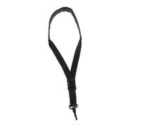 SUPVOX Adjustable Soft Padded Saxophone Neck Strap for Alto Tenor Soprano Baritone Faux Leather with Ergonomic Shoulder Harness for Comfortable Playing Sax Accessory