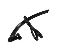 SUPVOX Adjustable Swim Snorkel Tube with Silicone Mouthpiece for Lap Swimming Training Fit Head Strap for Pool and Open Mount Snorkeling Gear Enhancing Oxygen Intake