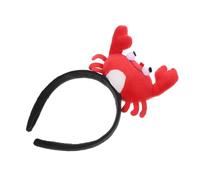 SUPVOX Adorable Cartoon Stuffed Animal Hairband Lightweight Decorative Hairhoops for Cosplay Party Photo Props with Aquatic Creature Design
