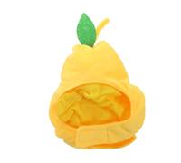 SUPVOX Adorable Cat Dress up Pear Cap Soft Plush Kitten Costume Hat for Pets for and Holiday Parties Creative Headgear for Small Animals