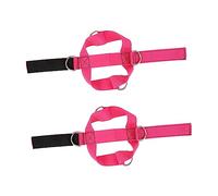 SUPVOX Ankle Fitness Straps for Workout Elastic Foot Belt for Cable Machine Home Gym Versatile Pull Rope Accessories for Strength Training Leg Exercises Easy to Use Durable Random Color