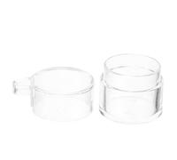 SUPVOX Ant Water Feeding Bowl Acrylic Visible Liquid Feeder Large Size for Ant Farms and Reptile Terrariums Pet Waterer Suitable for Garden Insect Hydration