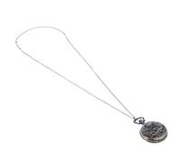 SUPVOX Antique Dragon Pocket Watch for Men, Vintage Quartz Movement, Stainless Steel Alloy Case, Decorative Chain Pendant Watch for or Collection