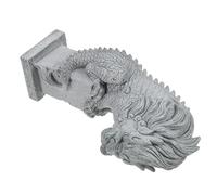 SUPVOX Aquarium Ornaments Chinese Traditional Dragon Garden Statue Stone Sculpture Foo Dogs Asian Decor Kylin Ornament