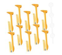 SUPVOX Archaeological Excavation Dig Tools with Hammer and Brushes for Ergonomic Treasure Digging Kit for Dino Exploration and Geology Adventure