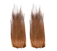 SUPVOX Artificial Palm Tree Bark Sheets Maintenance-free 19.7x5.9inch 2pcs Brown Natural Palm Fiber for Garden Decor and Indoor Landscaping Safe for Reptile and Tree Trunk