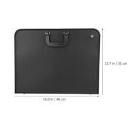 SUPVOX Artist Drawing Bag with Handle 35x46cm, Portable Art Storage Bag for Sketches and Engineering Blueprints, Lightweight Artist Carrying Organizer for Travel and Studio