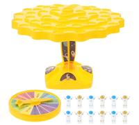 SUPVOX Astronaut Shaped Blocks Educational Large Yellow Balance with Space Figures Cognitive Play for Developing Fine Motor Skills and Social Interaction Stem Learning Game for Boys