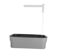 SUPVOX Automatic Bath Tub with Ring Large Plastic Parrot Shower Bath for Cage Conures Budgies Cockatiels Indoor Pet Bathing Tub