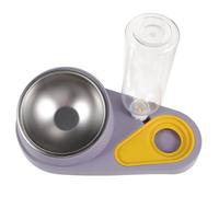 SUPVOX Automatic Pet Feeder with Water Dispenser Gravity-fed Dog Food Bowl Compact Lightweight Design for Cats and Dogs Prevents Spills and Ensures Fresh Feeding