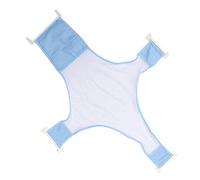 SUPVOX Baby Bath Support Seat Net for Newborns Adjustable Anti-Slip Mesh Bath Bed Soft Cushion for Safe Shower Experience Light Blue Bathing Essentials