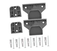 SUPVOX Baby Gate Replacement Hardware Retractable Gate Extension Kit for Indoor Use Spare Parts with Mounting Brackets Suitable for Baby Safety and Pet Barrier