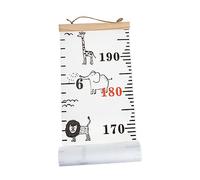 SUPVOX Baby Growth Chart for Wall Height Measurement, Portable Cloth Height Chart Ruler for Kids, Toddlers, and Nursery Decoration in Kid's Room, Can Be Rolled up Easy Storage