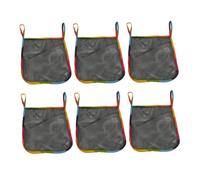 SUPVOX Baby Stroller Hanging Organizer Bags 6pcs with Large Capacity Mesh Cloth Material, Keep Things Organized and Ample Storage Space, Universal Storage for Toys and Diapers