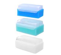 3pcs Sensory Brush Sensory Processing Disorder Autism Sponge Brush Hands Scrub Baby Hair Scalp Brush