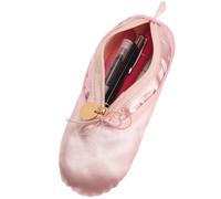 SUPVOX Ballet Shoe Makeup Bag Compact Fabric Organizer Roomy Compartment for Dancers and Artists on The Go