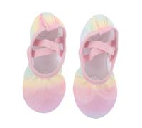 SUPVOX Ballet Shoes for Soft Sole Yoga Dance Flats Breathable Gymnastics Yoga Shoes for Lightweight Ballet Flats for Dance Class Pink