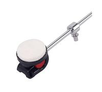 SUPVOX Bass Drum Hammer Consistent Performance with Silicone Head White and Wool Padding Sturdy Metal Handle for Drumset Kit for Percussion Instruments and Music Events
