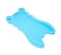 SUPVOX Bath Cushion Mat for Newborns and Soft Skin Friendly Sponge Pad Breathable Bath Mat for Head Neck Back Comfort During Bathtime Blue