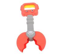 SUPVOX Beach Sand Grabber for Lightweight Red Crab Claw Sand Digger with Easy Clean Design Interactive Ocean Animal Scoop for Summer Sandbox and Snow Play Enhances Motor Skills and