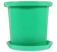 SUPVOX Bean Sprout Growing Box Cylindrical Plastic Green Reusable