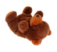 SUPVOX Bear Hand Puppet Soft Animal for Interactive Storytelling and Role Play Lightweight Portable Plush Hand Puppet for Creative Play and Parent Fun
